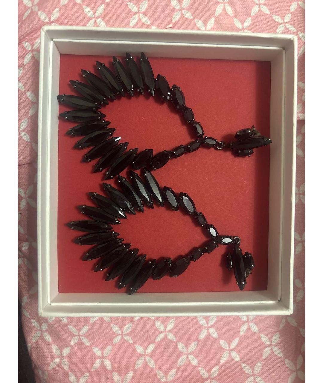 ROBERTO CAVALLI Черные серьги, фото 5