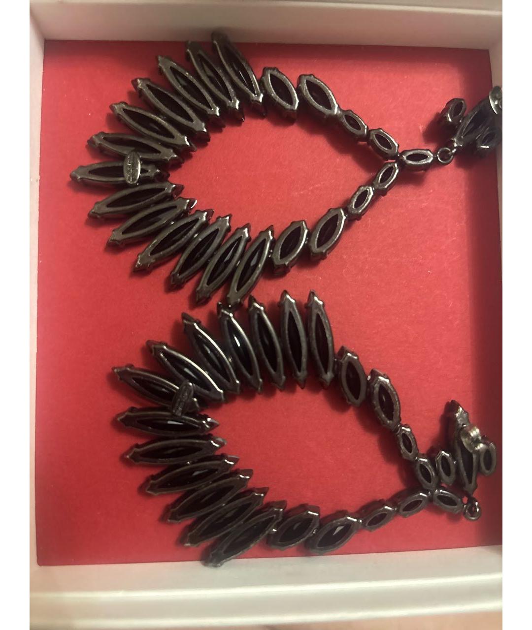 ROBERTO CAVALLI Черные серьги, фото 2