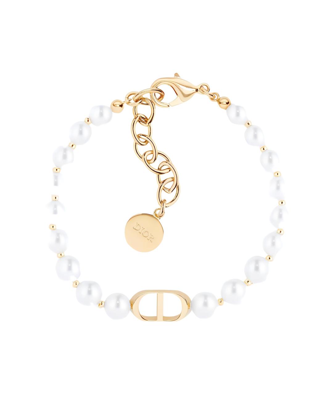 CHRISTIAN DIOR Белый жемчужный браслет, фото 1