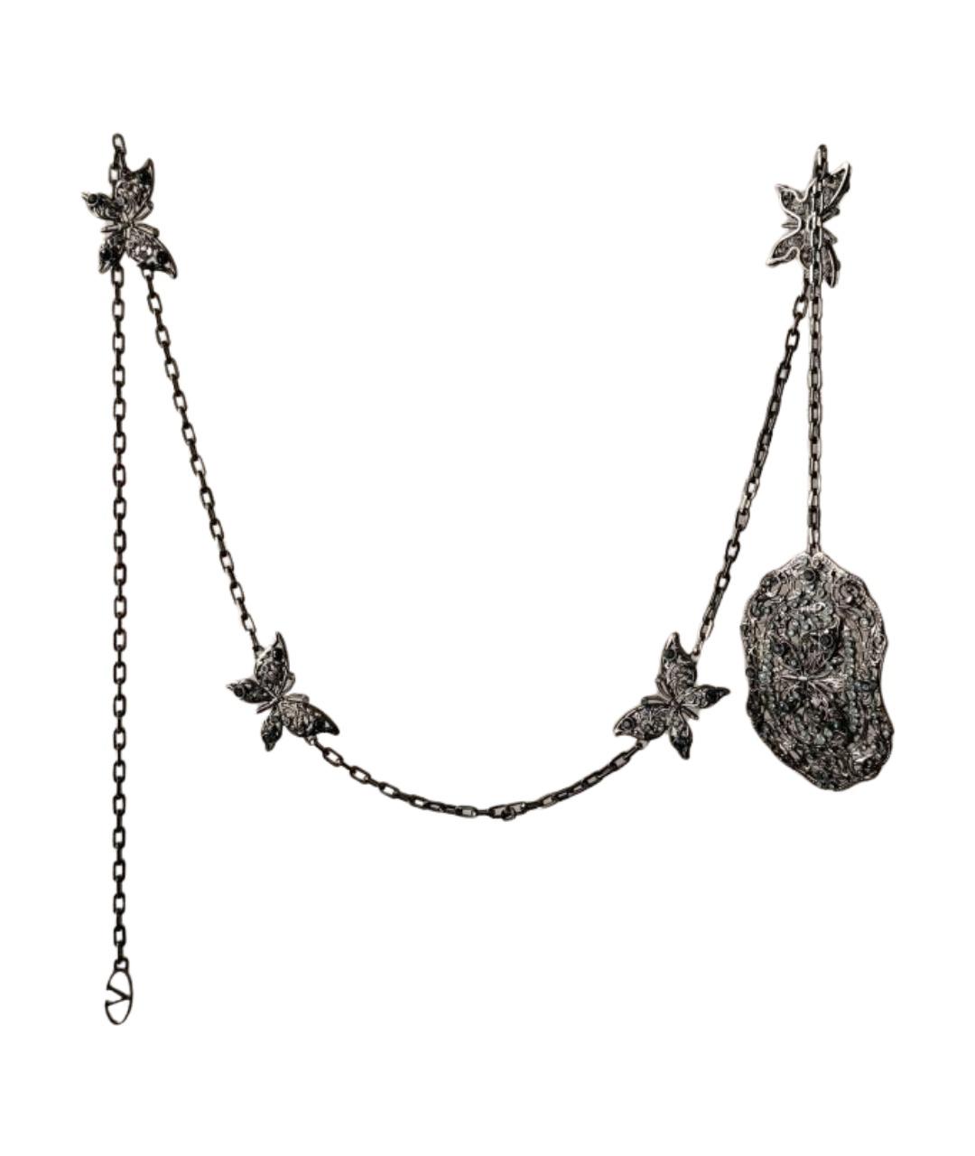 VALENTINO Серебрянный ремень, фото 1