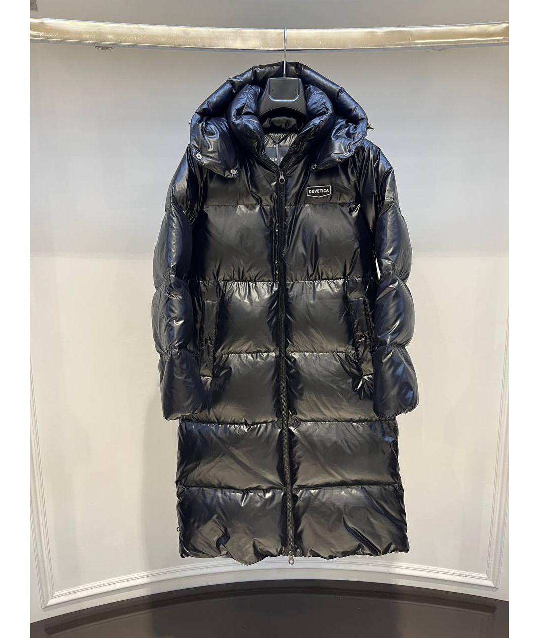 DUVETICA Черный пуховик, фото 4