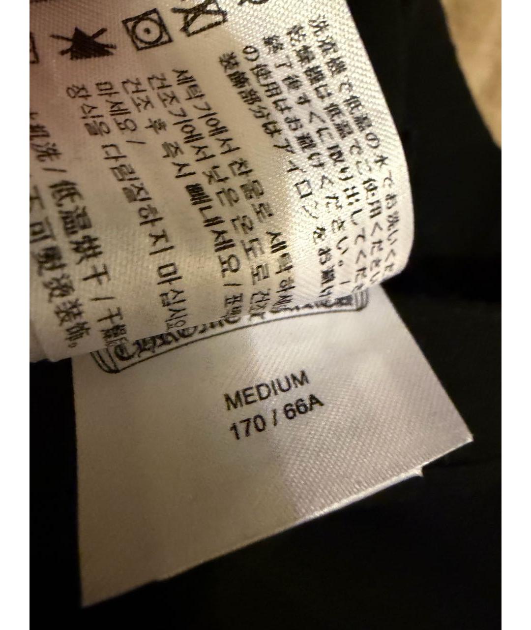 CHROME HEARTS Черные хлопко-эластановые леггинсы и велосипедки, фото 6