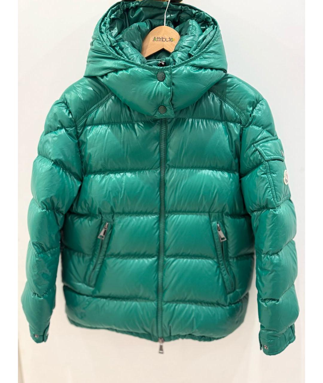 MONCLER Зеленая куртка, фото 8