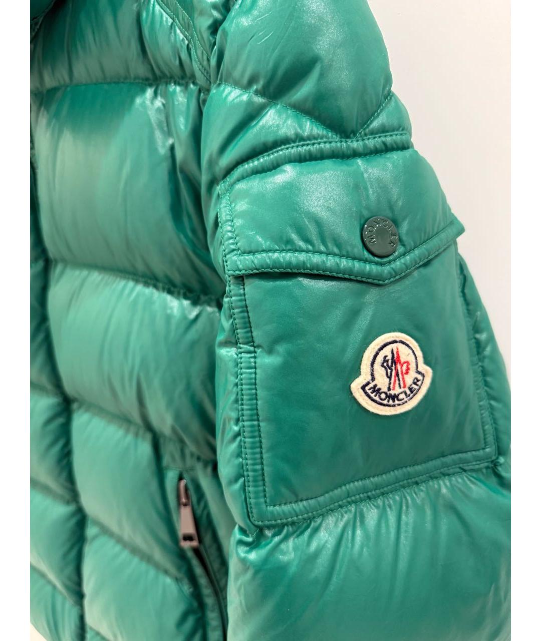 MONCLER Зеленая куртка, фото 3