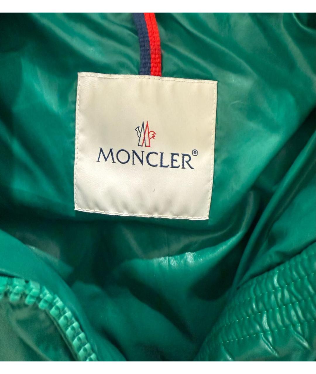 MONCLER Зеленая куртка, фото 7