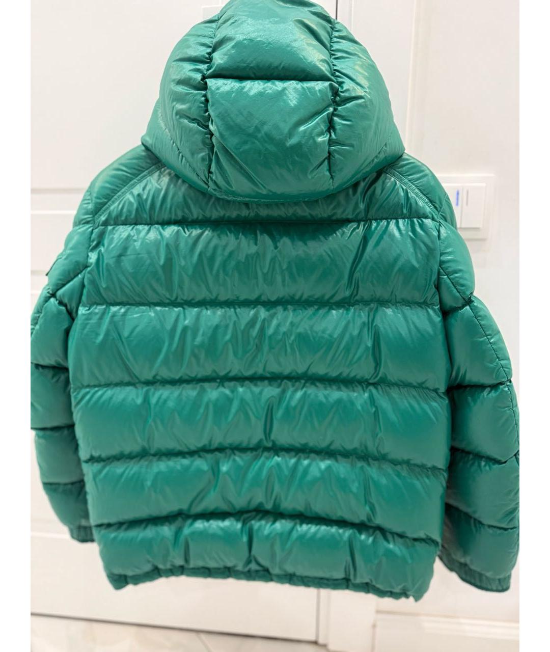 MONCLER Зеленая куртка, фото 2