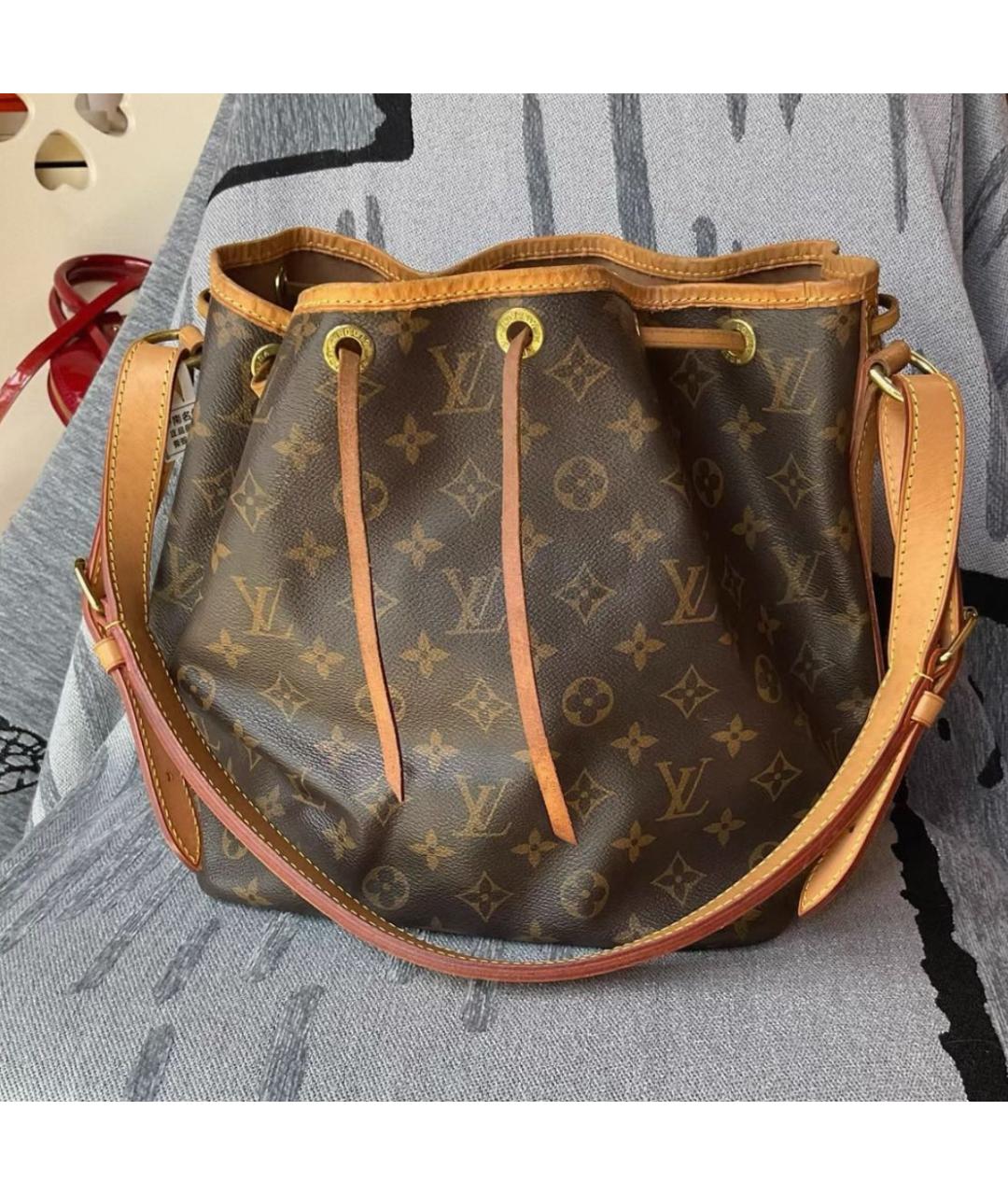 LOUIS VUITTON Коричневая сумка через плечо, фото 2