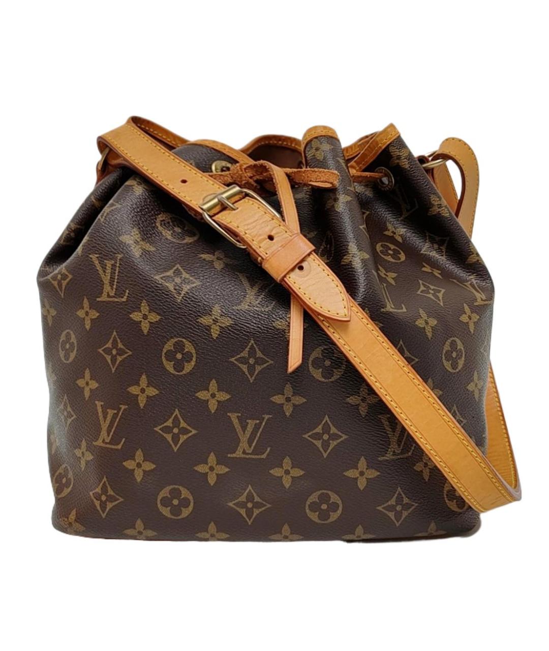 LOUIS VUITTON Коричневая сумка через плечо, фото 1