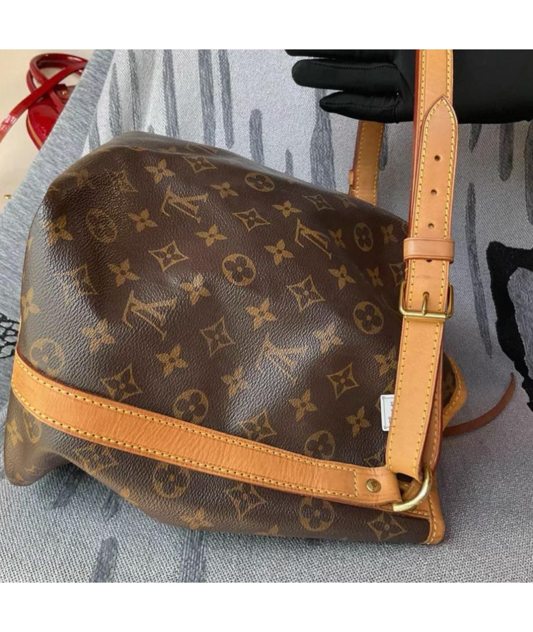 LOUIS VUITTON Коричневая сумка через плечо, фото 5