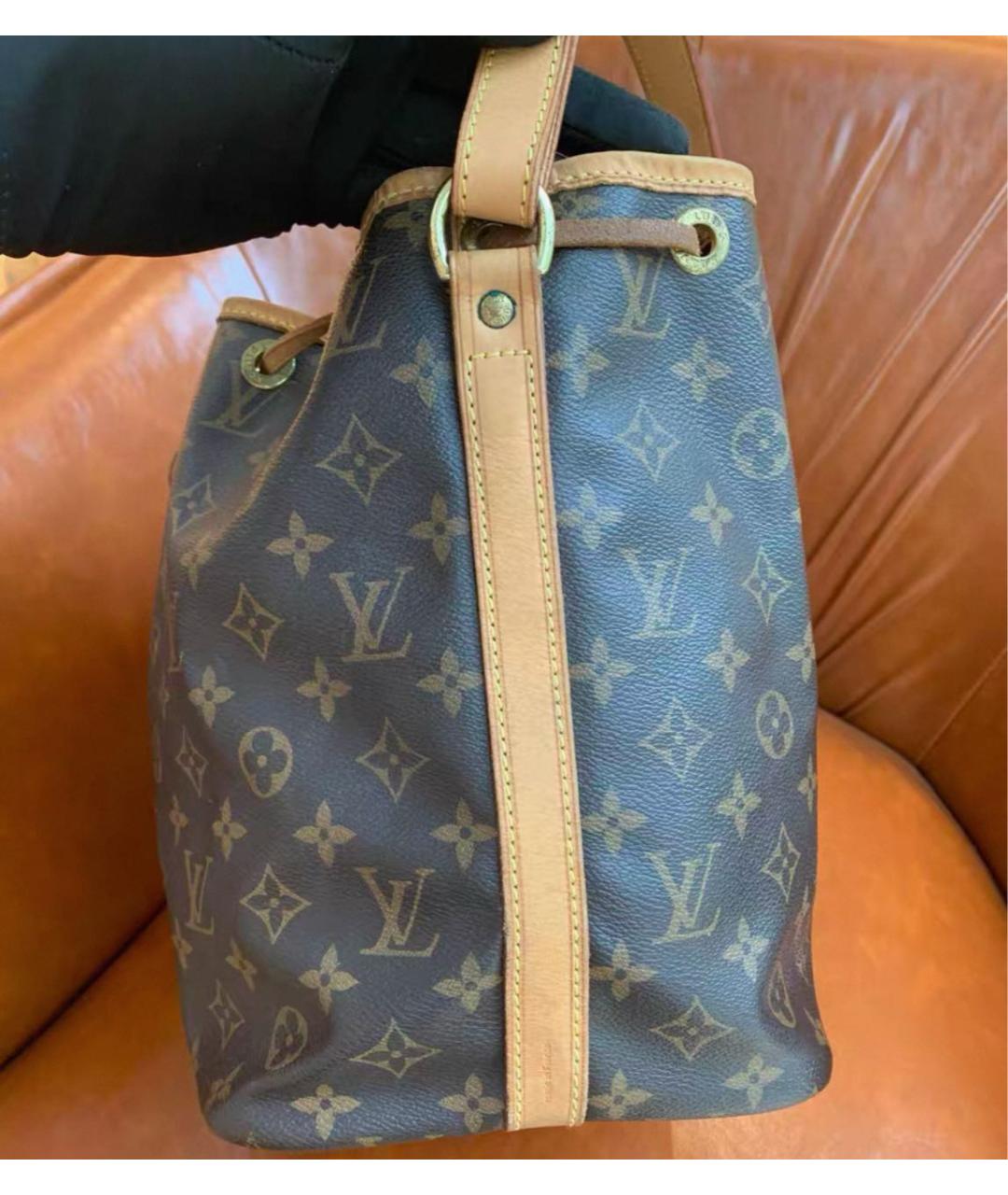LOUIS VUITTON Коричневая сумка через плечо, фото 4