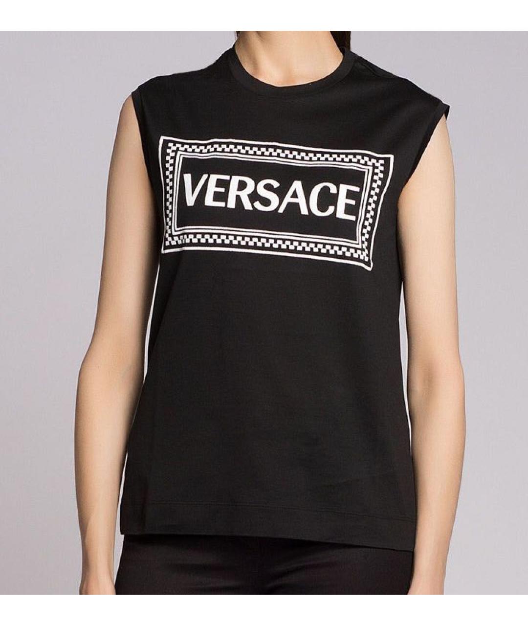 VERSACE Хлопковая майка, фото 2