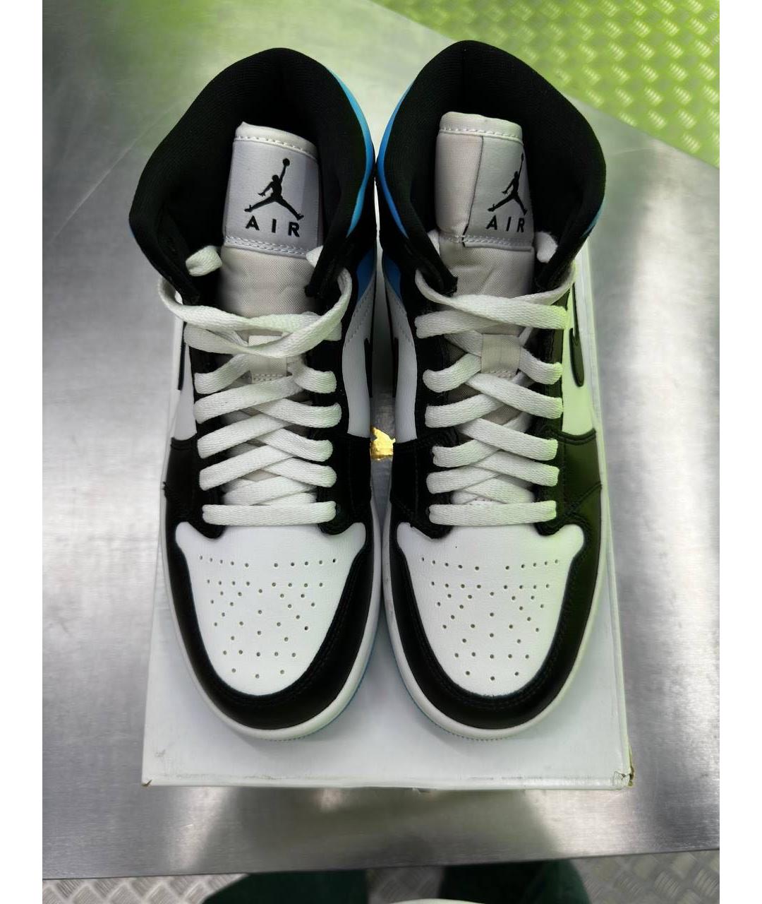 JORDAN Мульти кожаные кеды, фото 3