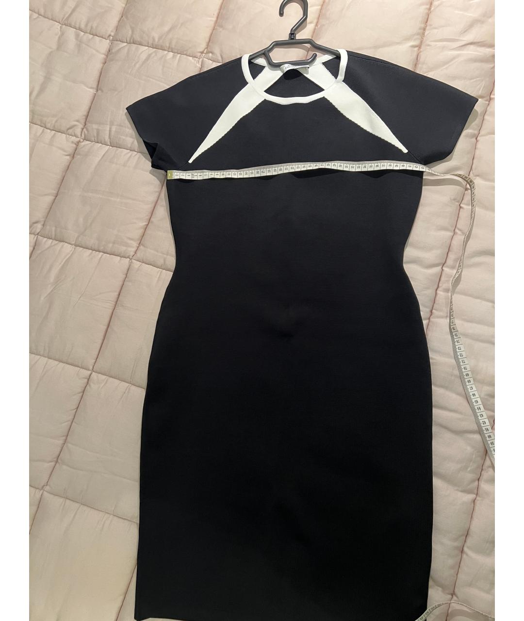 VERSACE COLLECTION Черное повседневное платье, фото 5