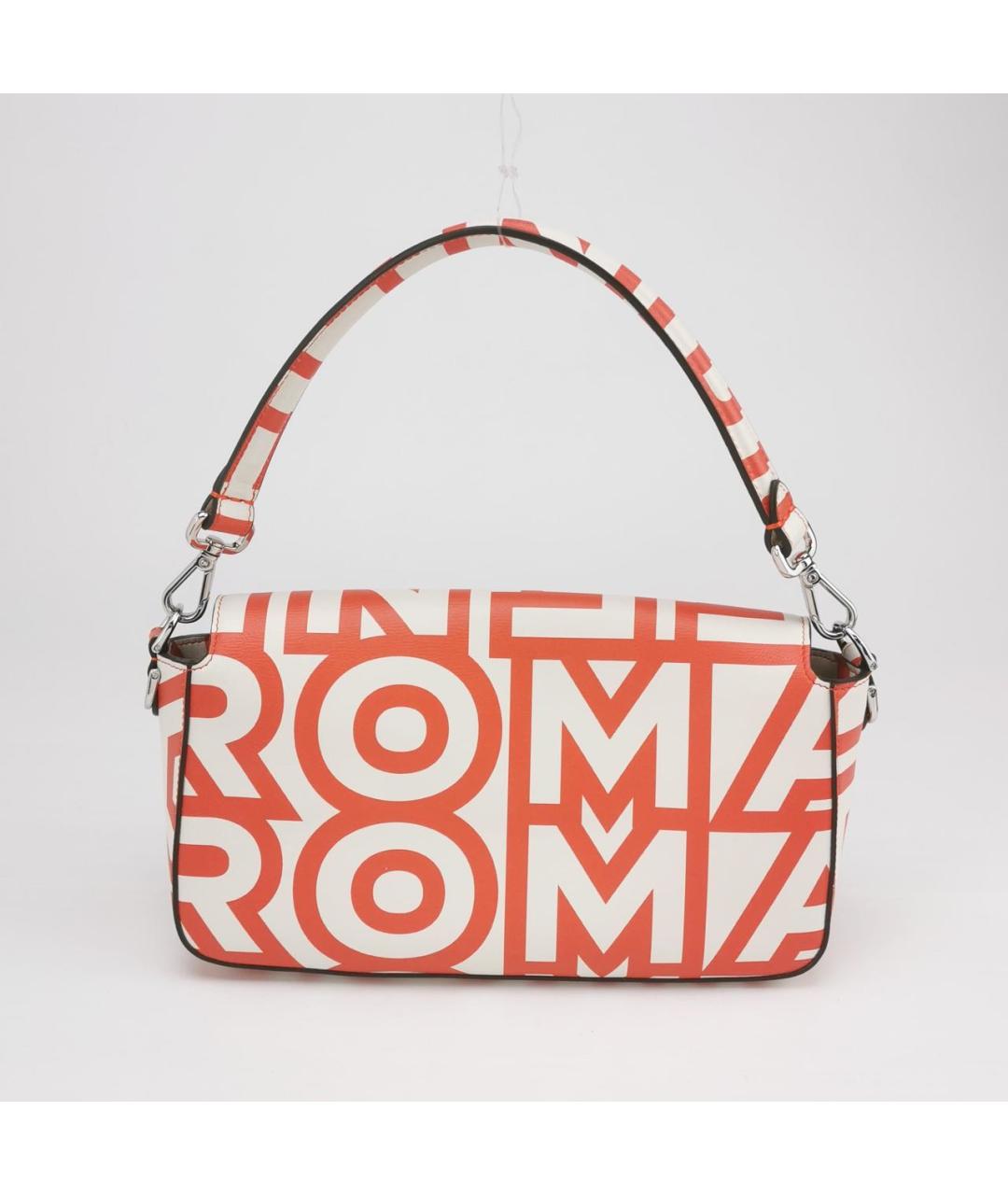 FENDI Красная кожаная сумка через плечо, фото 4