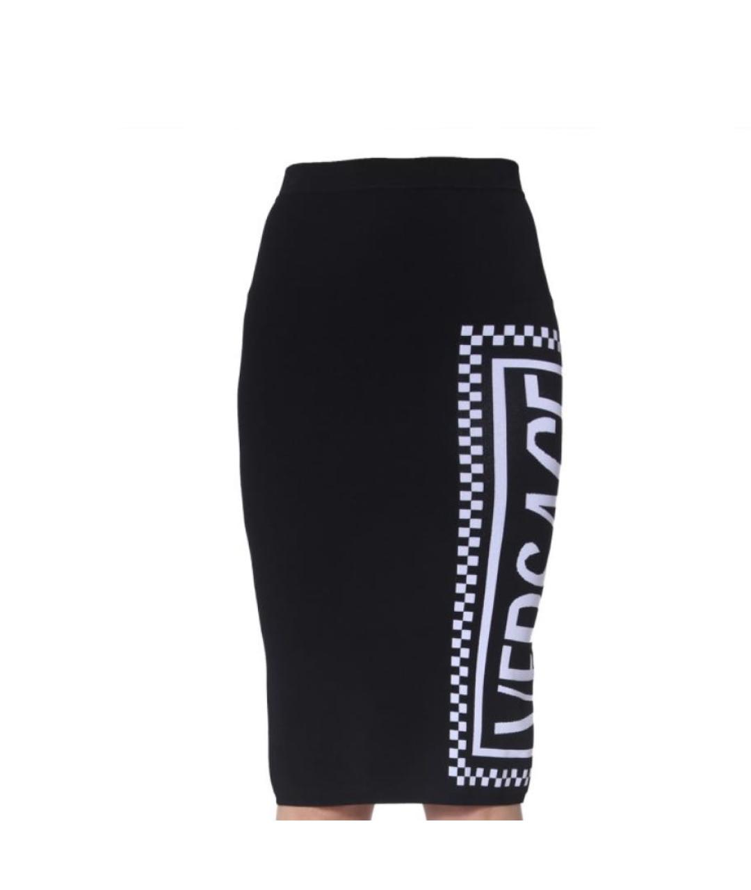 VERSACE Вискозная юбка миди, фото 1