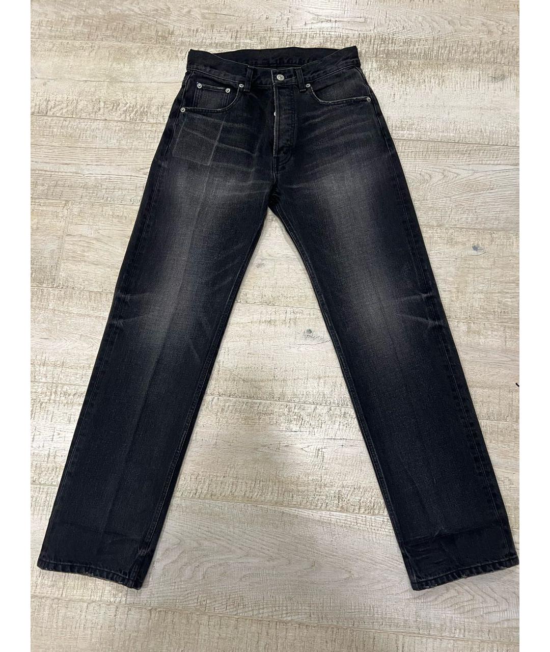 CELINE Черные прямые джинсы, фото 8