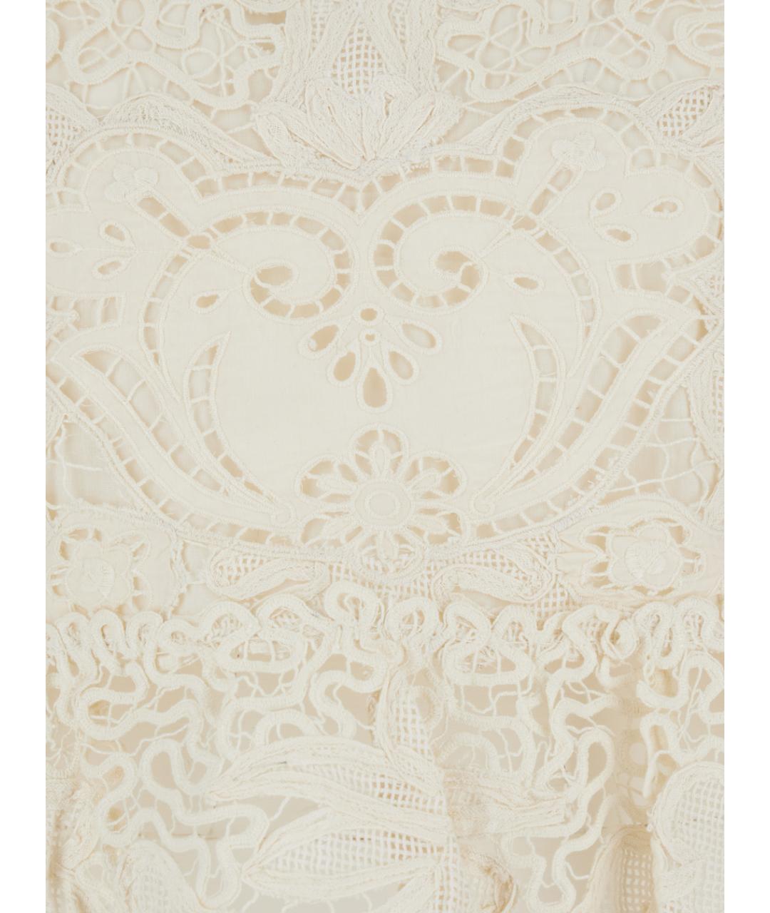 SEA NYC Белая хлопковая блузы, фото 3