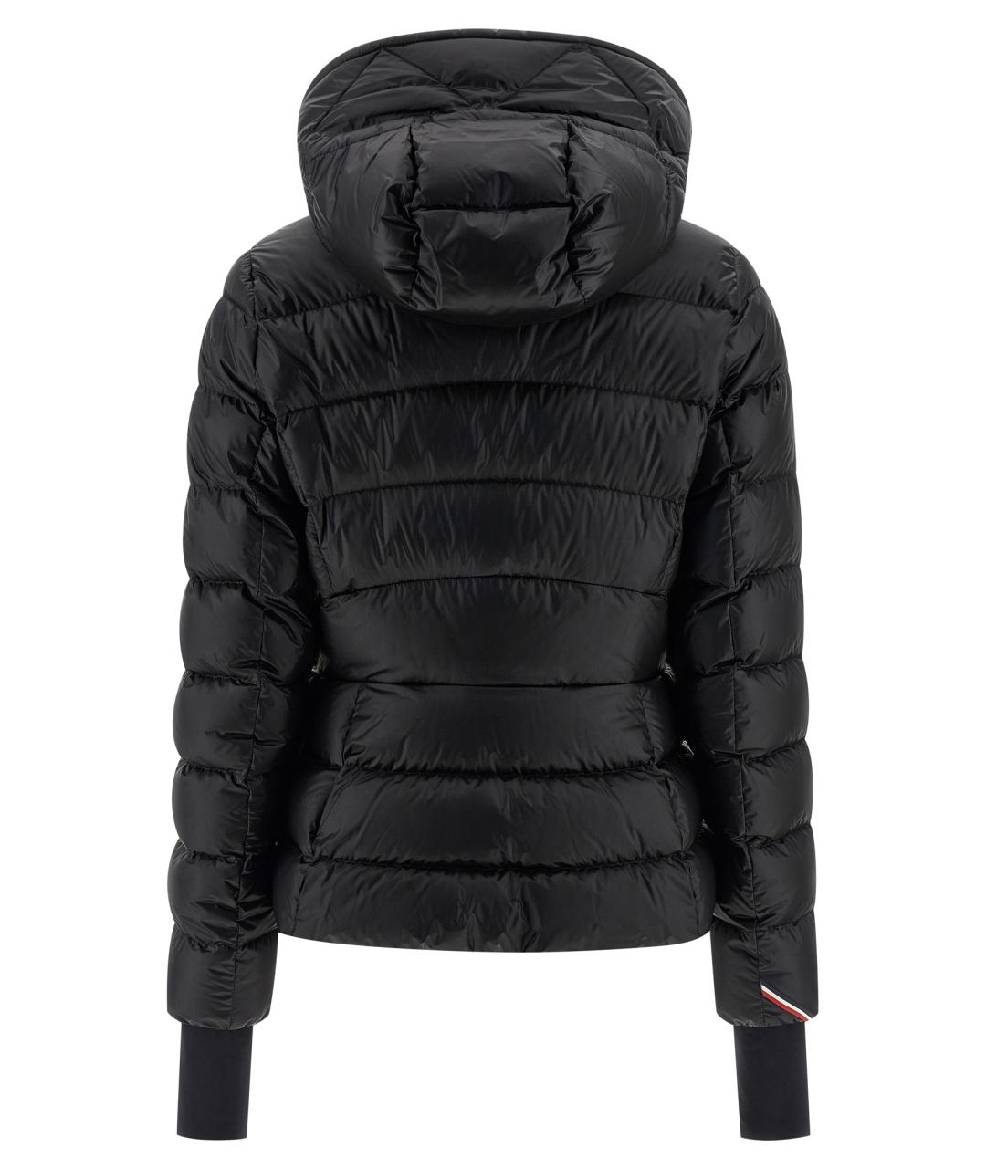 MONCLER GRENOBLE Черный полиамидовый пуховик, фото 2