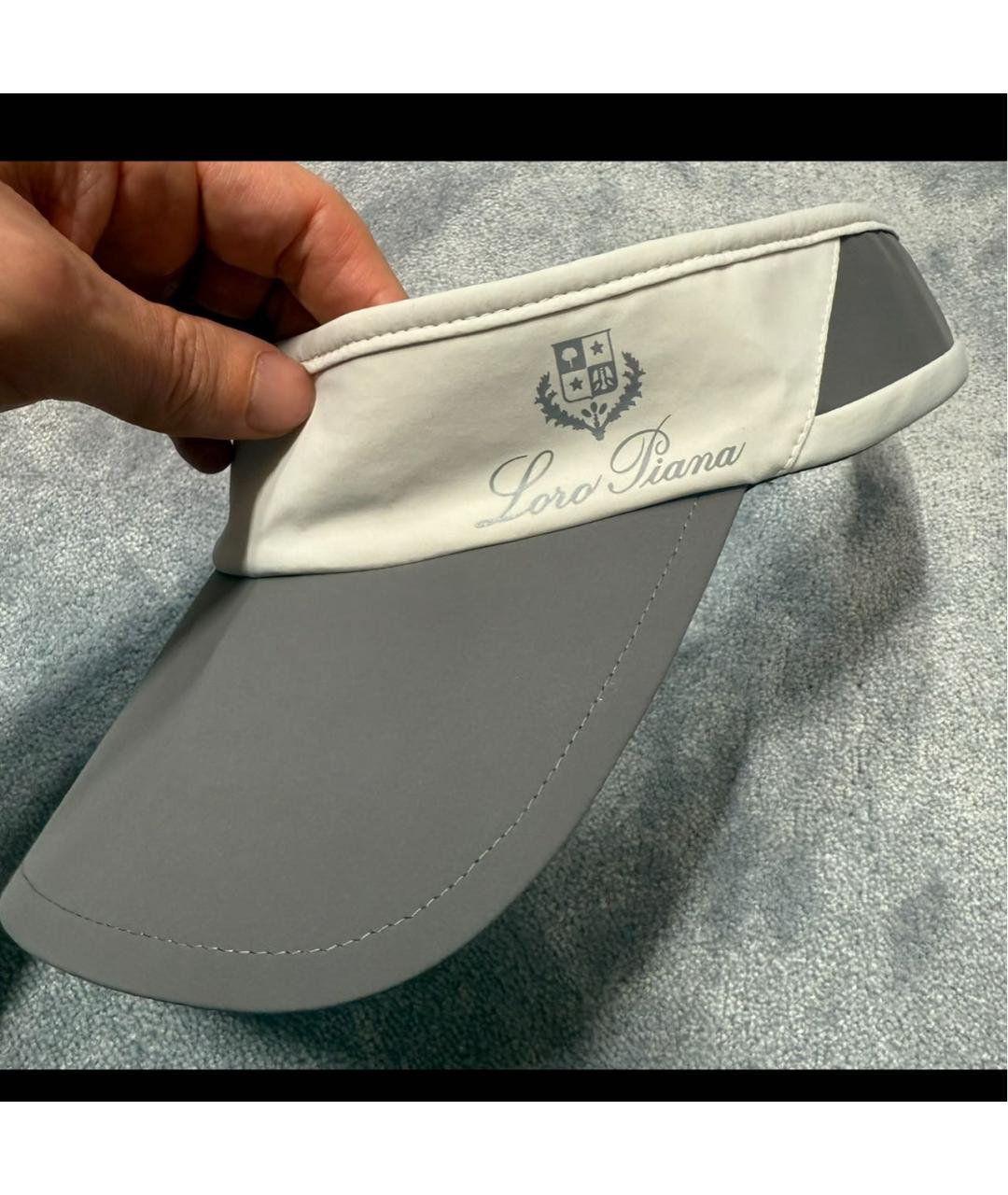 LORO PIANA Бежевая кепка, фото 2