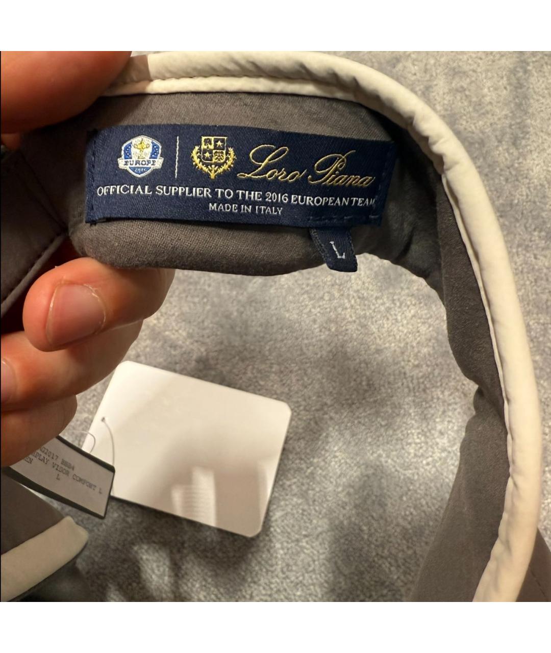 LORO PIANA Бежевая кепка, фото 3