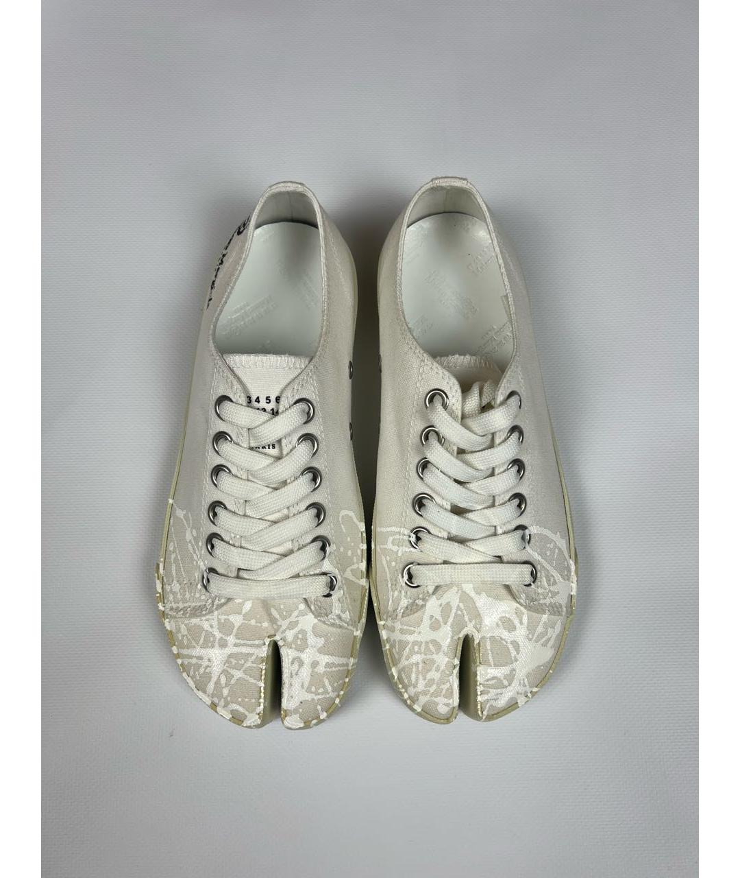 MAISON MARGIELA Мульти текстильные кеды, фото 2