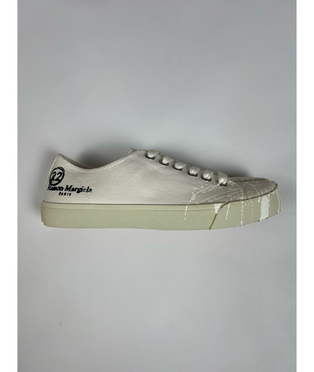 MAISON MARGIELA Мульти текстильные кеды, фото 3