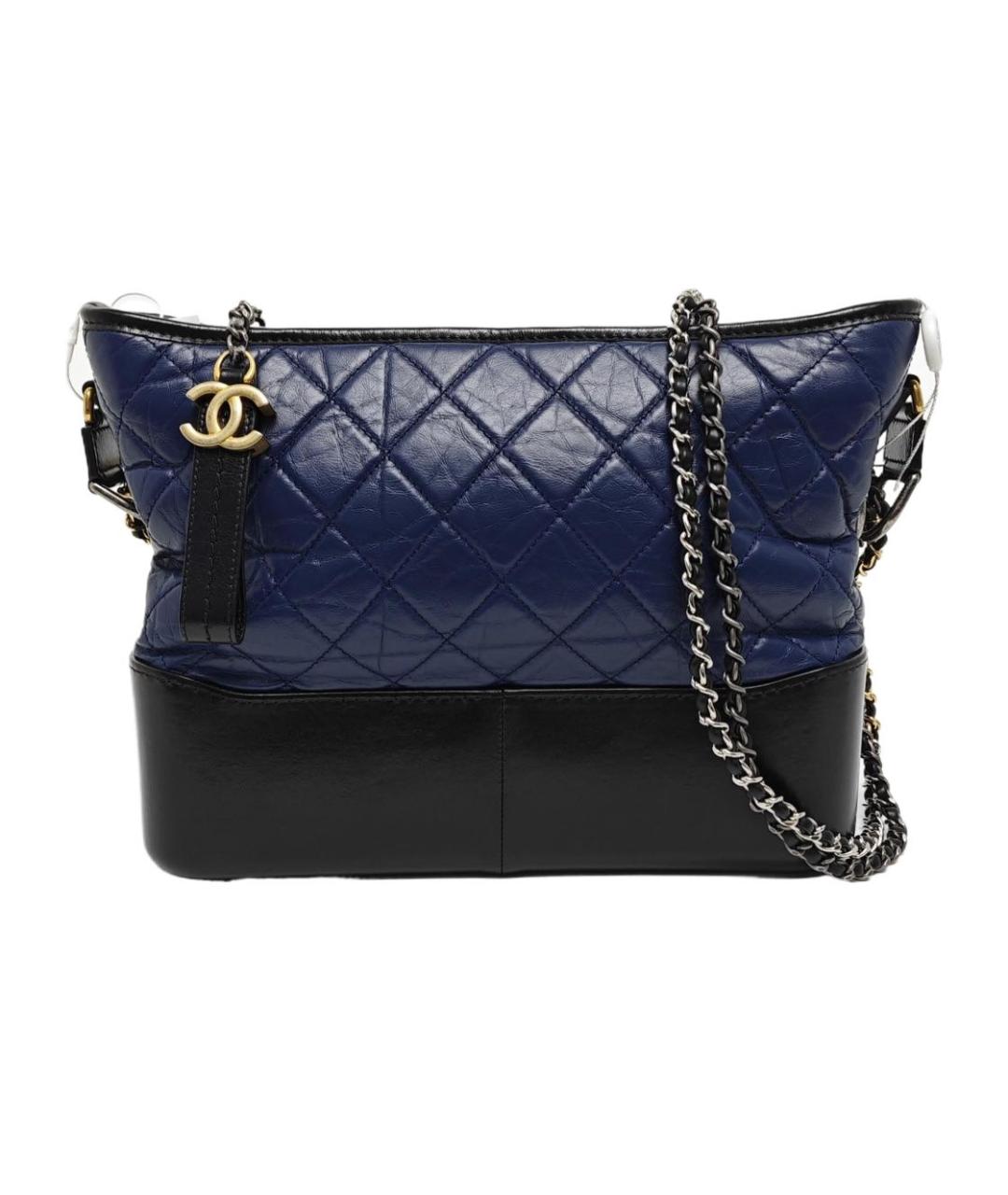 CHANEL Синяя сумка через плечо, фото 1