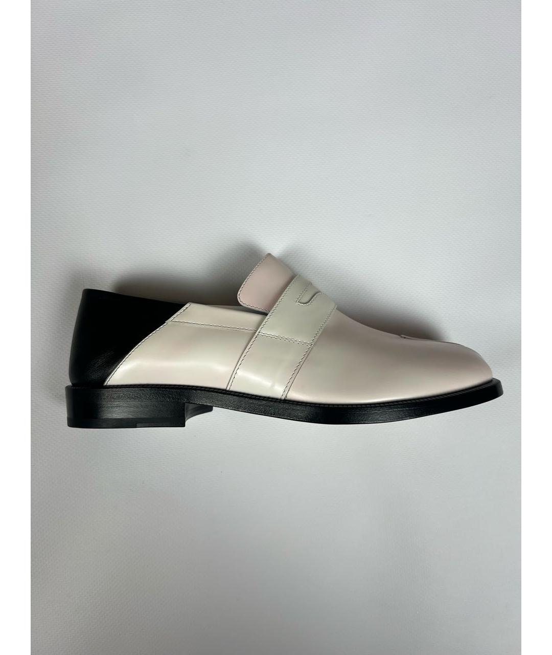 MAISON MARGIELA Мульти кожаные лоферы, фото 3