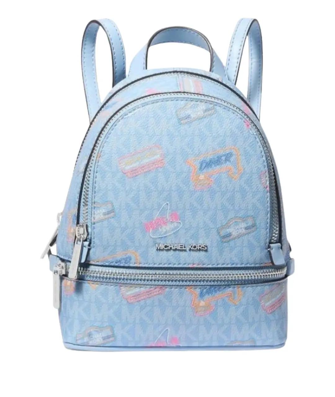 MICHAEL KORS Голубой рюкзак, фото 7
