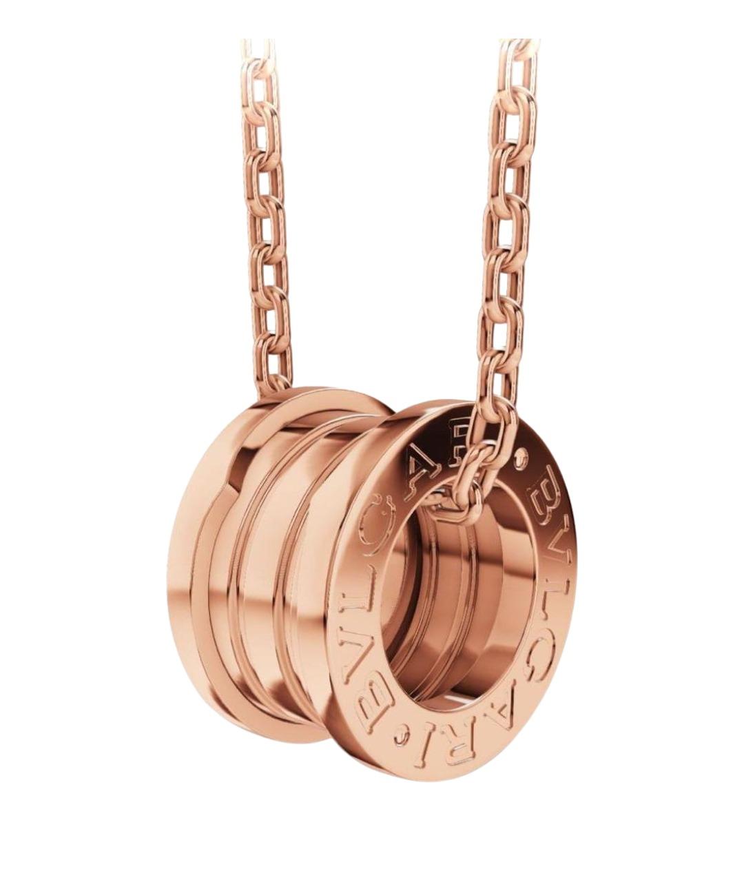 BVLGARI Золотая подвеска из розового золота, фото 1