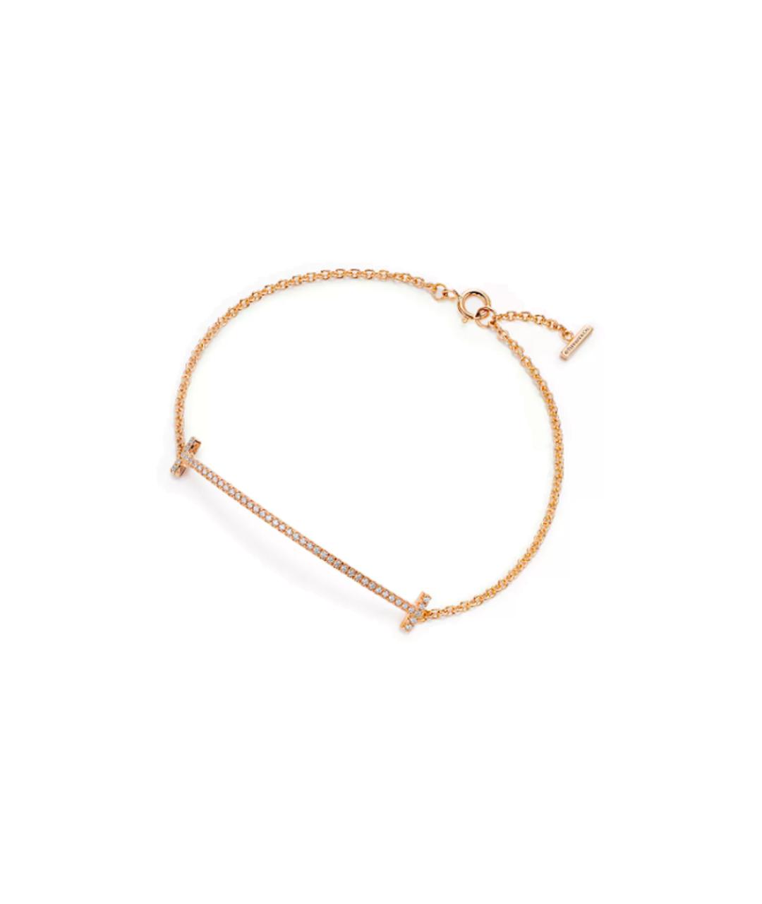 TIFFANY&CO Золотой браслет из розового золота, фото 4