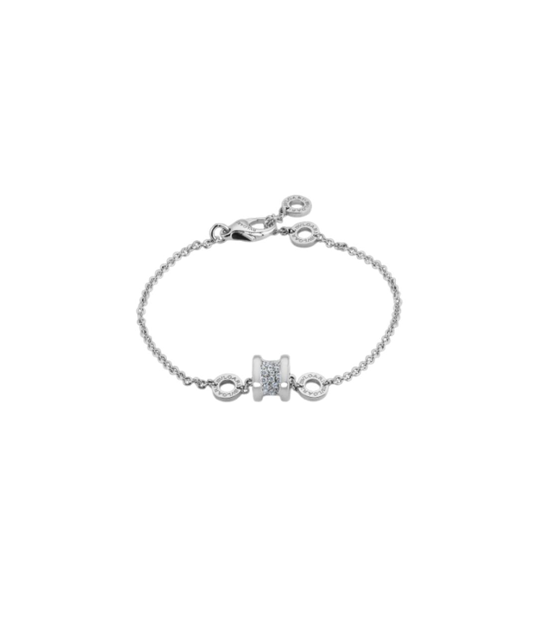BVLGARI Серебрянный браслет из белого золота, фото 5