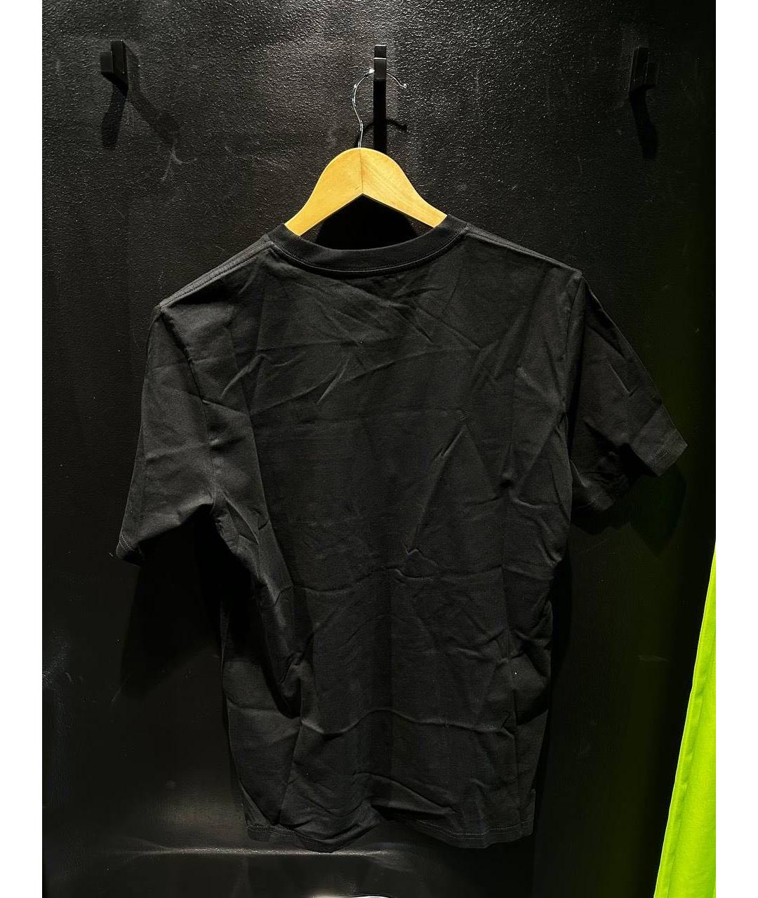 CARHARTT WIP Черная хлопковая футболка, фото 3