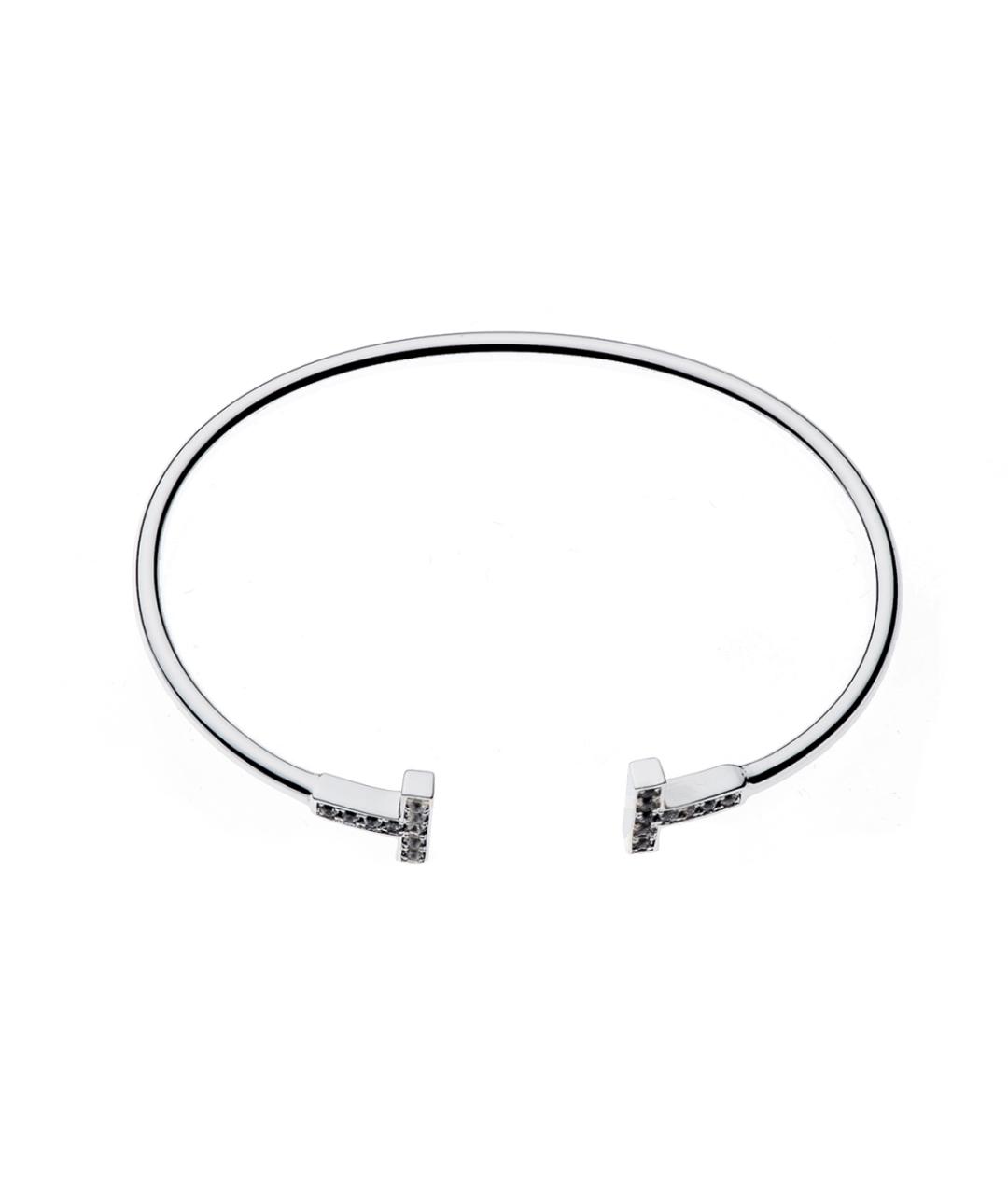 TIFFANY&CO Серебрянный браслет из белого золота, фото 3