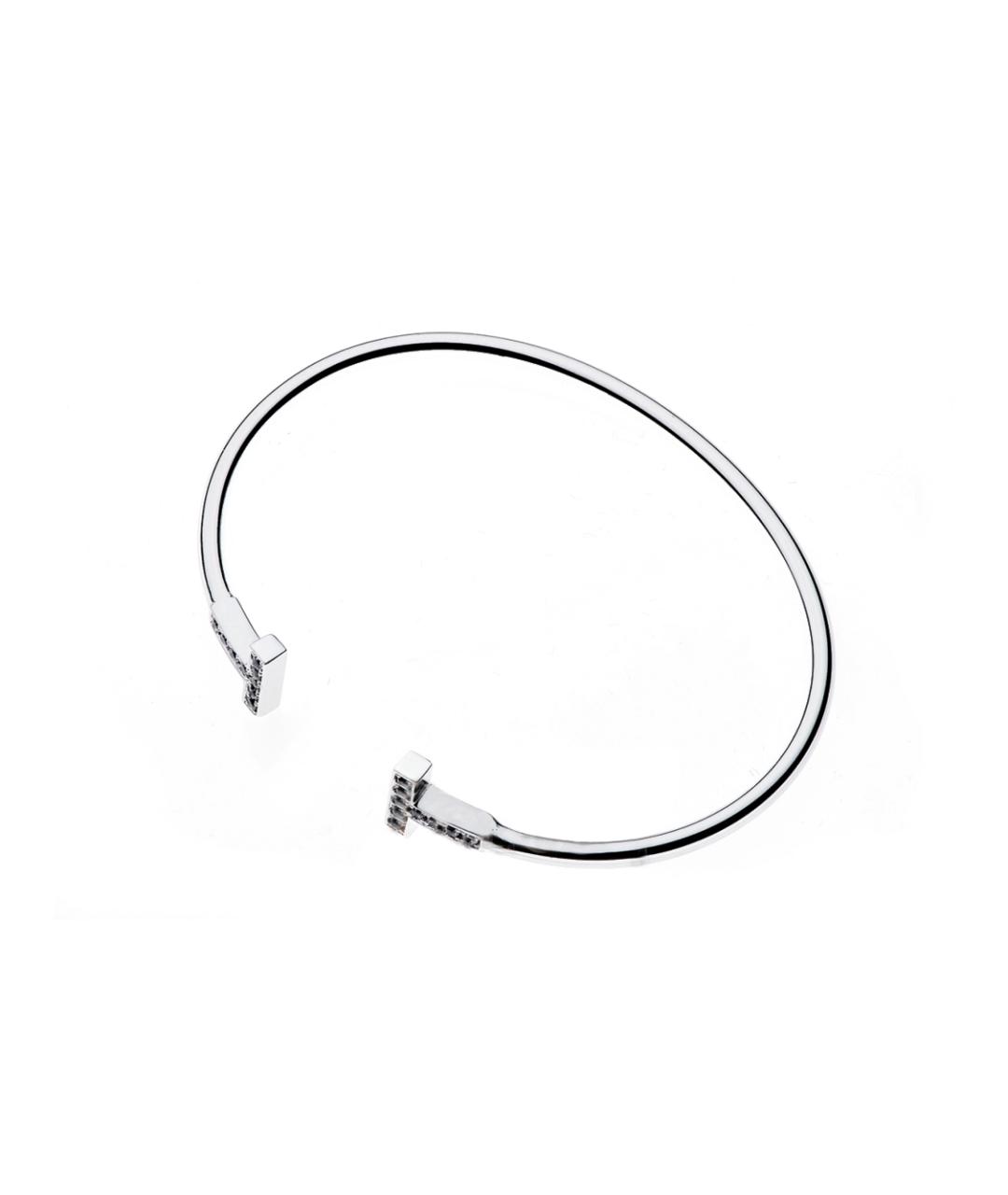 TIFFANY&CO Серебрянный браслет из белого золота, фото 2
