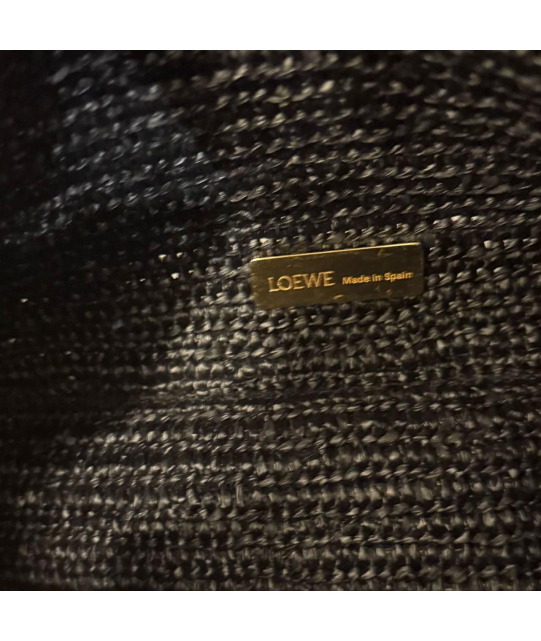 LOEWE Черная кожаная сумка через плечо, фото 6