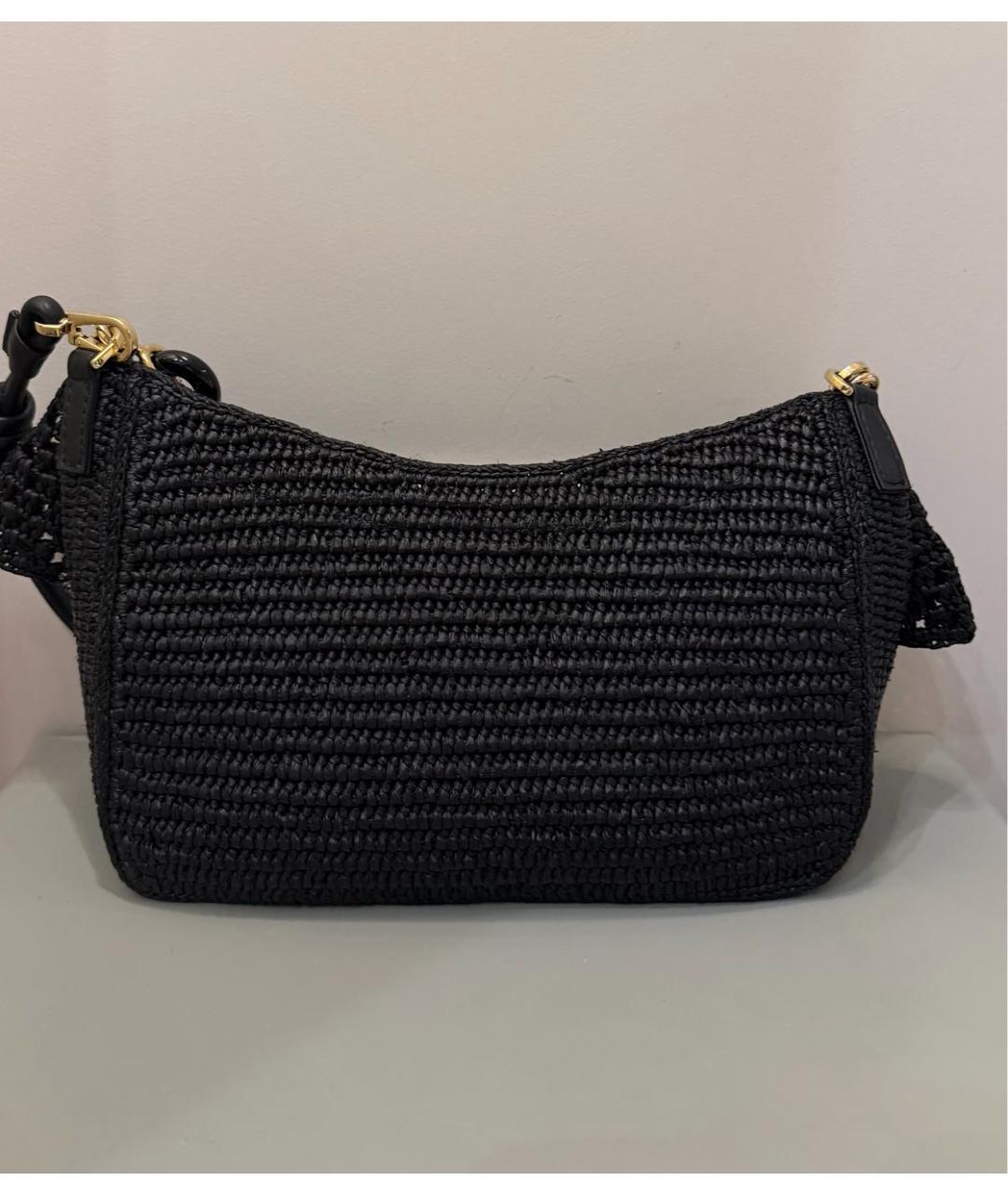 LOEWE Черная кожаная сумка через плечо, фото 4