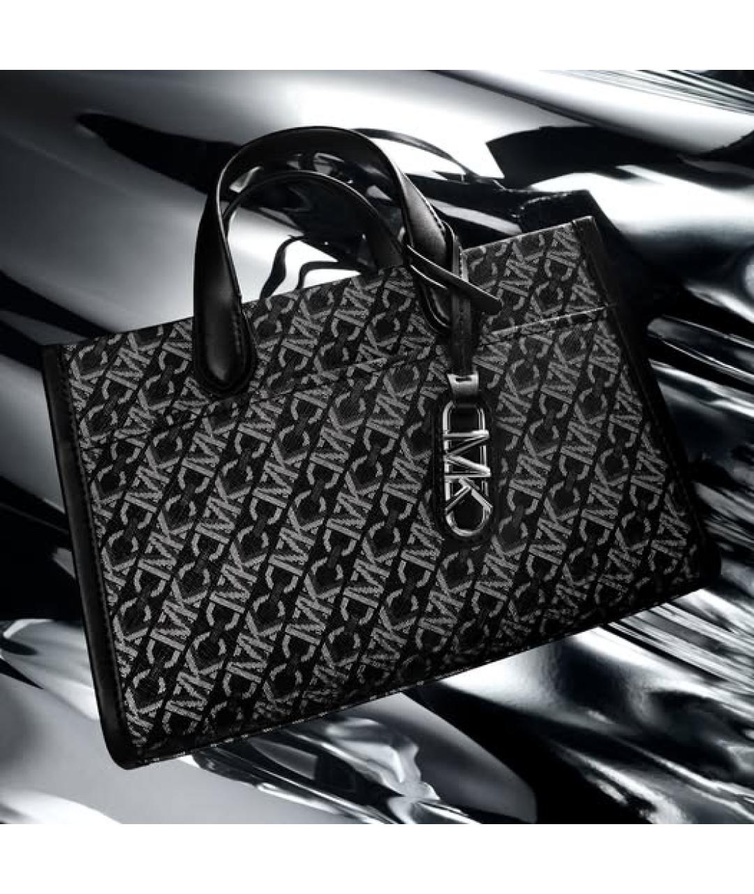 MICHAEL KORS Черная сумка с короткими ручками, фото 6