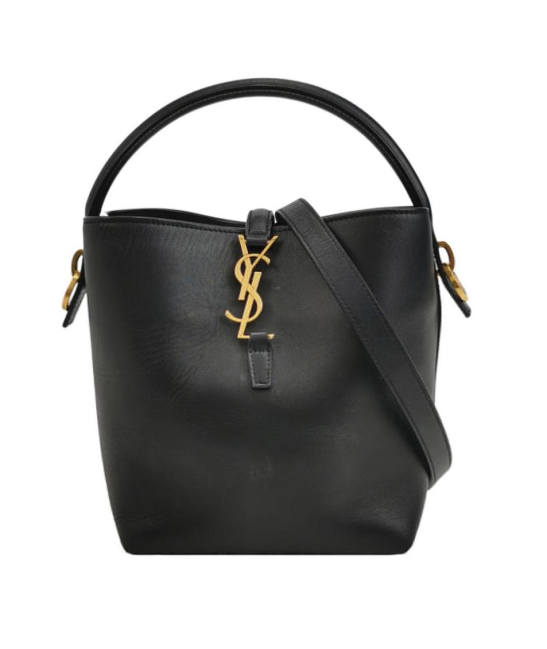 SAINT LAURENT Кожаная сумка через плечо, фото 5