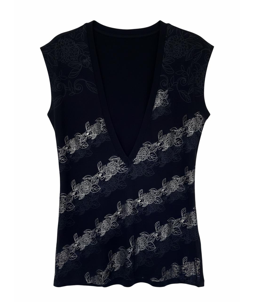 CALVIN KLEIN Черная хлопковая футболка, фото 1