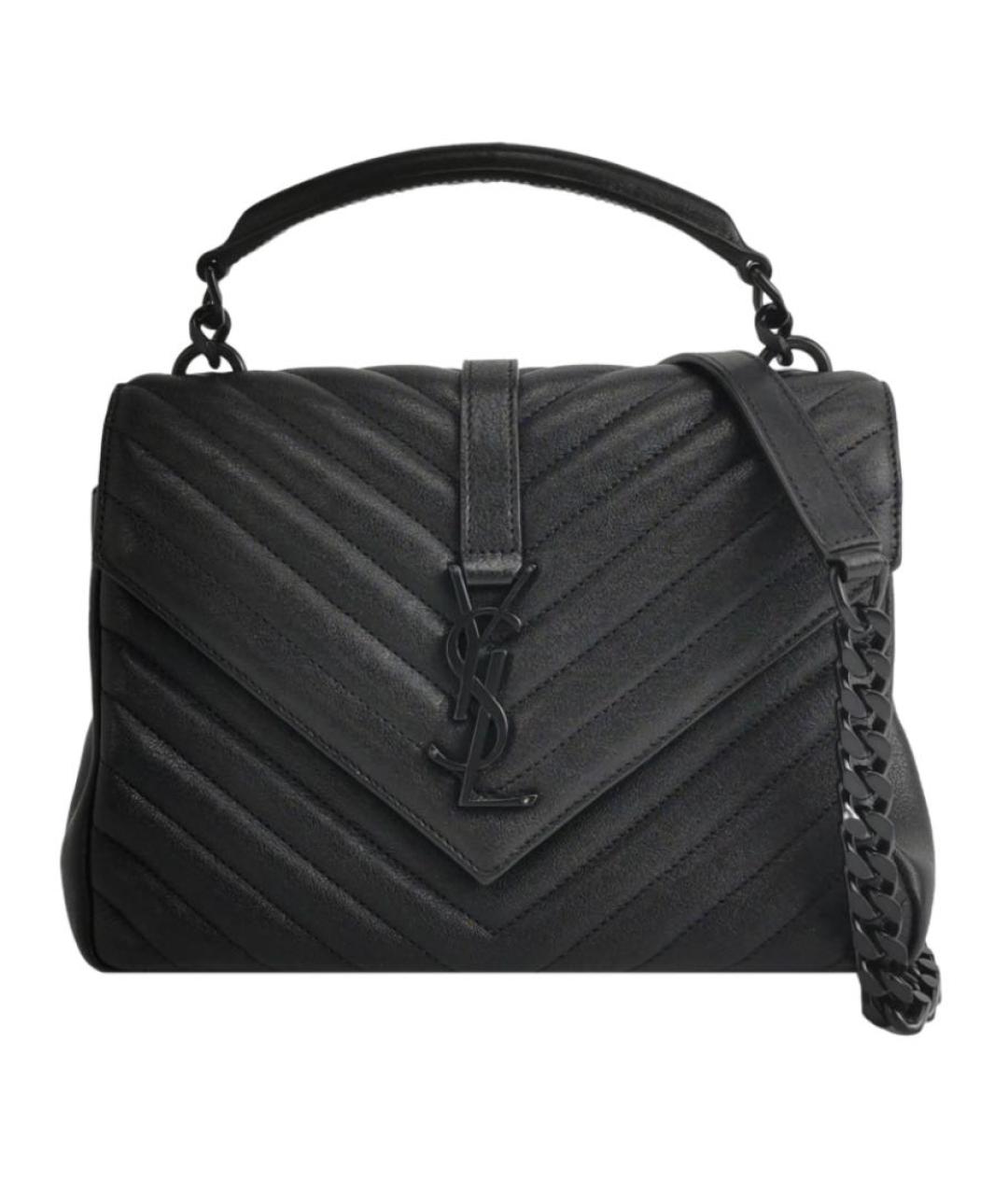 SAINT LAURENT Кожаная сумка через плечо, фото 1