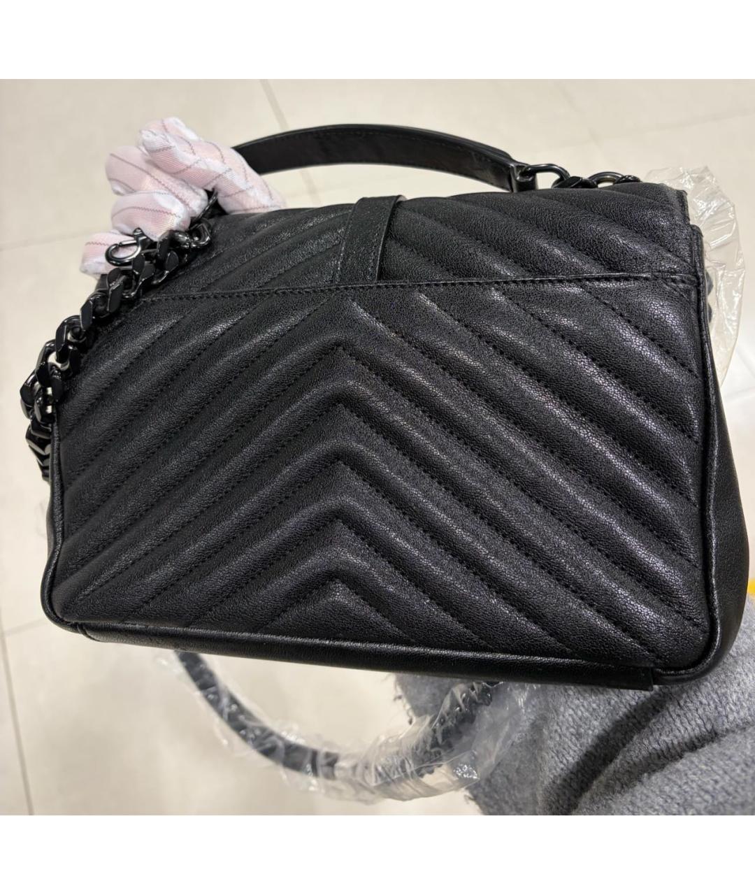 SAINT LAURENT Кожаная сумка через плечо, фото 3