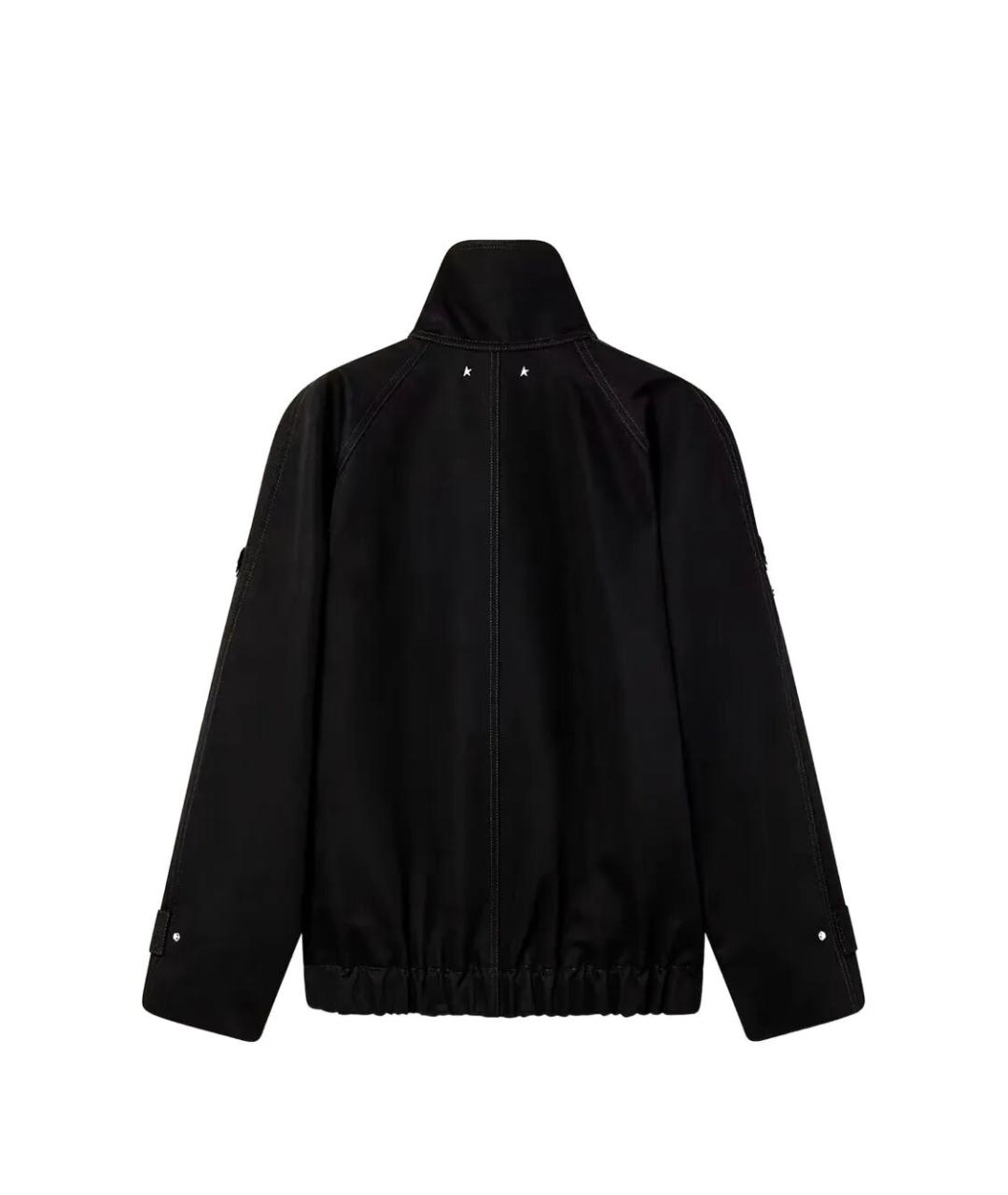 GOLDEN GOOSE DELUXE BRAND Черная хлопковая куртка, фото 2