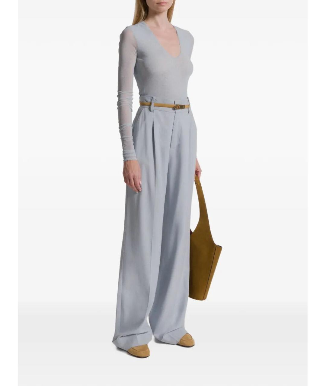 ALBERTA FERRETTI Серое полиамидовое боди, фото 2