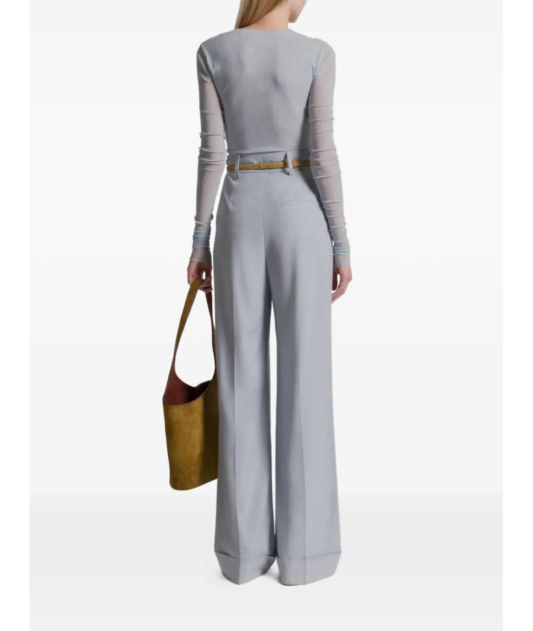 ALBERTA FERRETTI Серое полиамидовое боди, фото 4