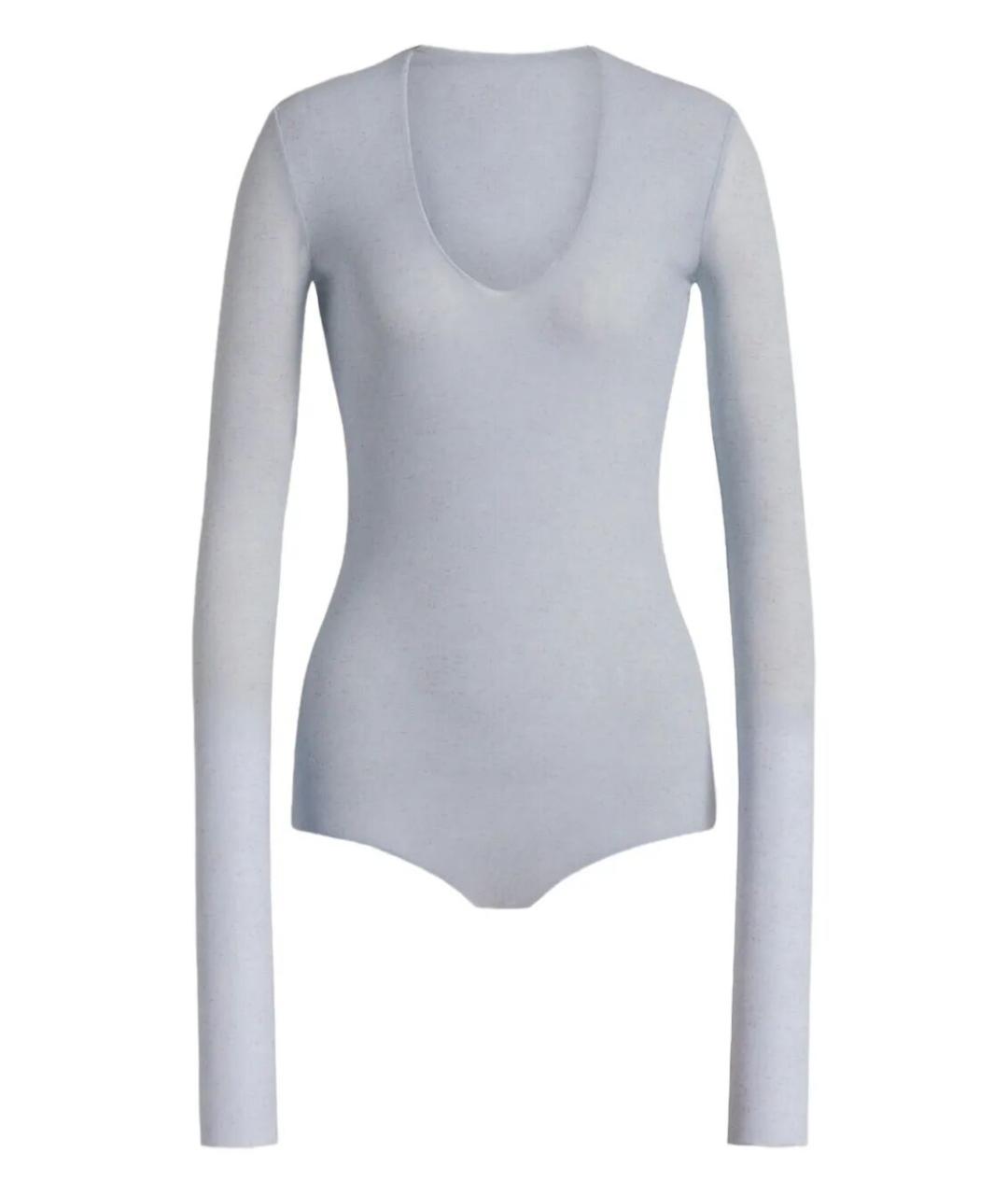 ALBERTA FERRETTI Серое полиамидовое боди, фото 1