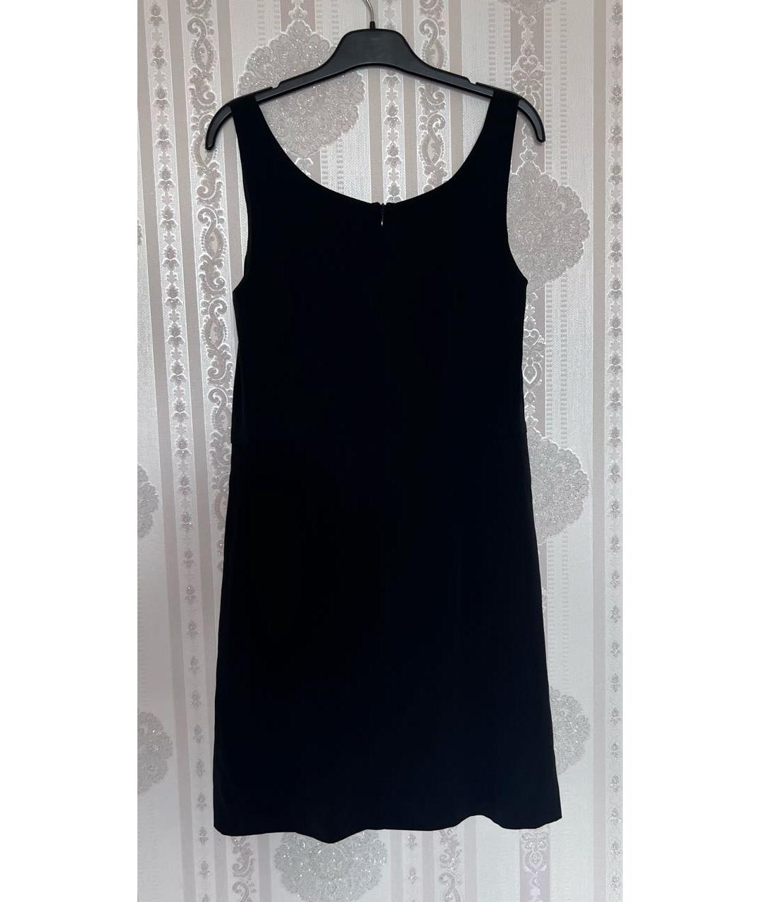 MOSCHINO Черное повседневное платье, фото 2