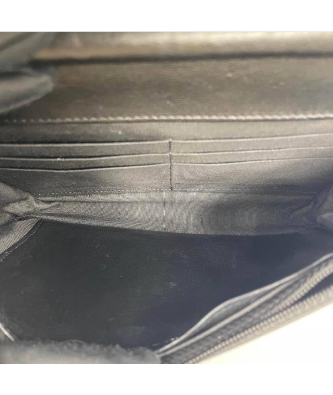 CHANEL Черная кожаная сумка через плечо, фото 4