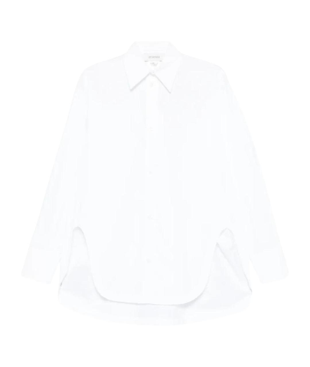 SPORTMAX Белая хлопковая рубашка, фото 1