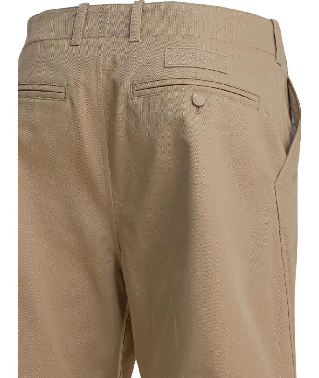 GIVENCHY Бежевые хлопковые шорты, фото 5